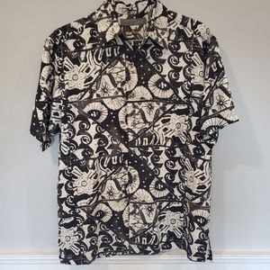 100% silk 50th anniversary Tori Richard shirt